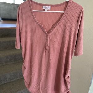 Isabel Maternity Short Sleeve Top